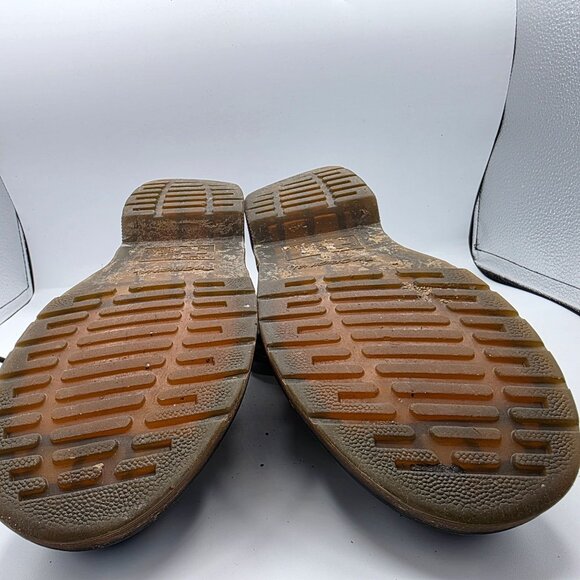 Dr. Martens Womens Size 6 Black Leather Combat Boots Casual Walking Outdoors - Picture 11 of 14